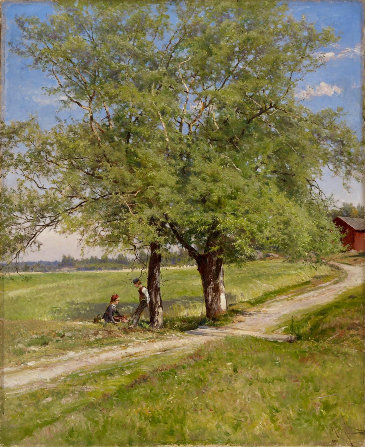 Hjal­mar Muns­terh­jelm: Pii­li­pui­ta (1897)